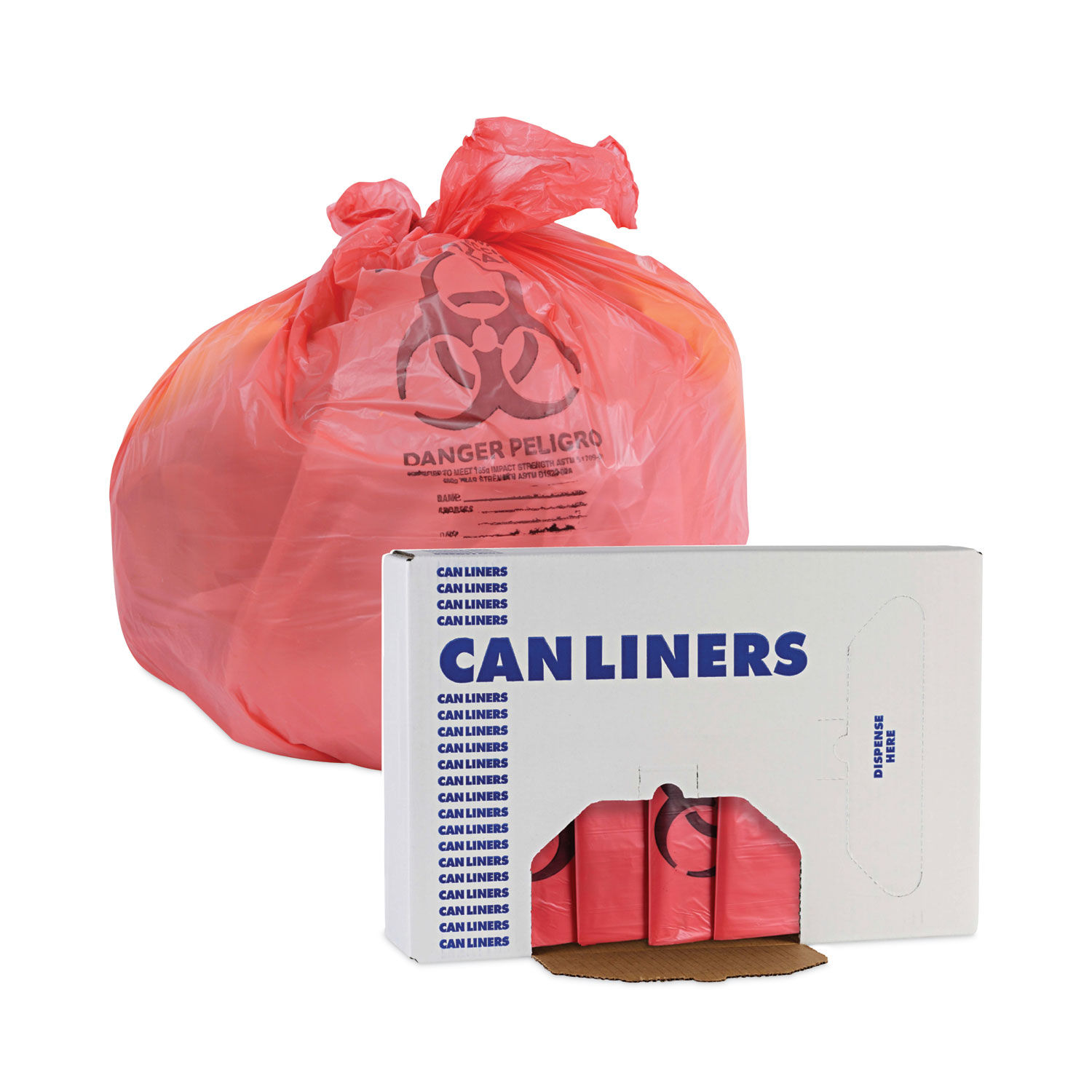 Linear Low Density Health Care Trash Can Liners by Boardwalkandreg; BWKIW3339R