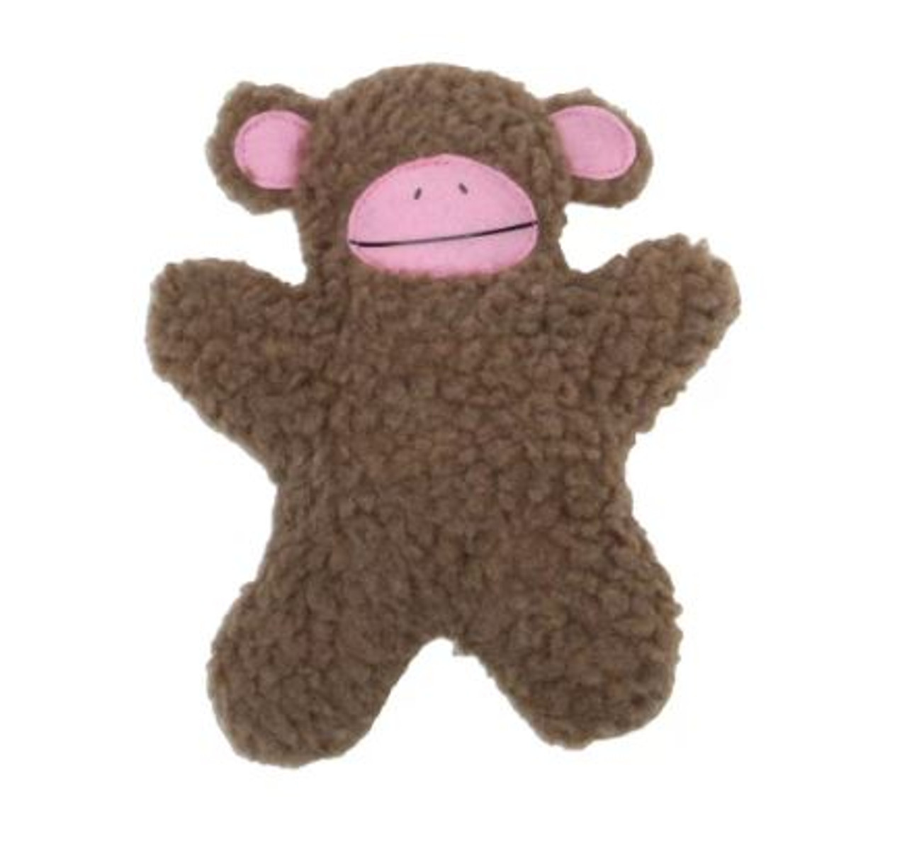 Coastal Rascals Fleec-e-Friends Dog Toys Brown Monkey