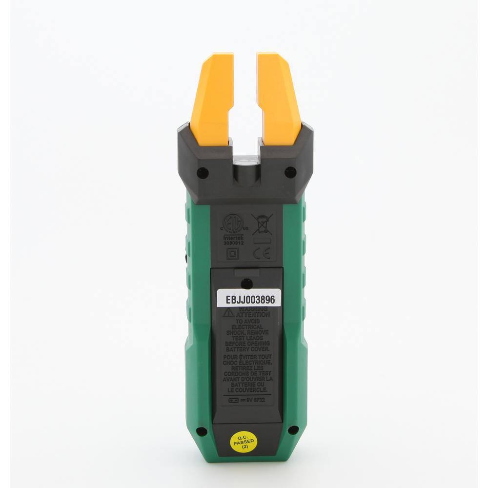 KPS Digital Clamp Meter with Open Maxillary 12 mm (0.5 in.) Voltage DCAC 600-Volt KPS-PA440