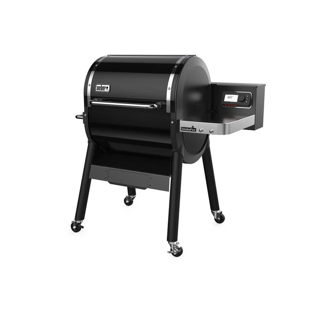 Weber SmokeFire EX4 Wood Fired Pellet Smart Grill in Black (2nd Gen) 22510201