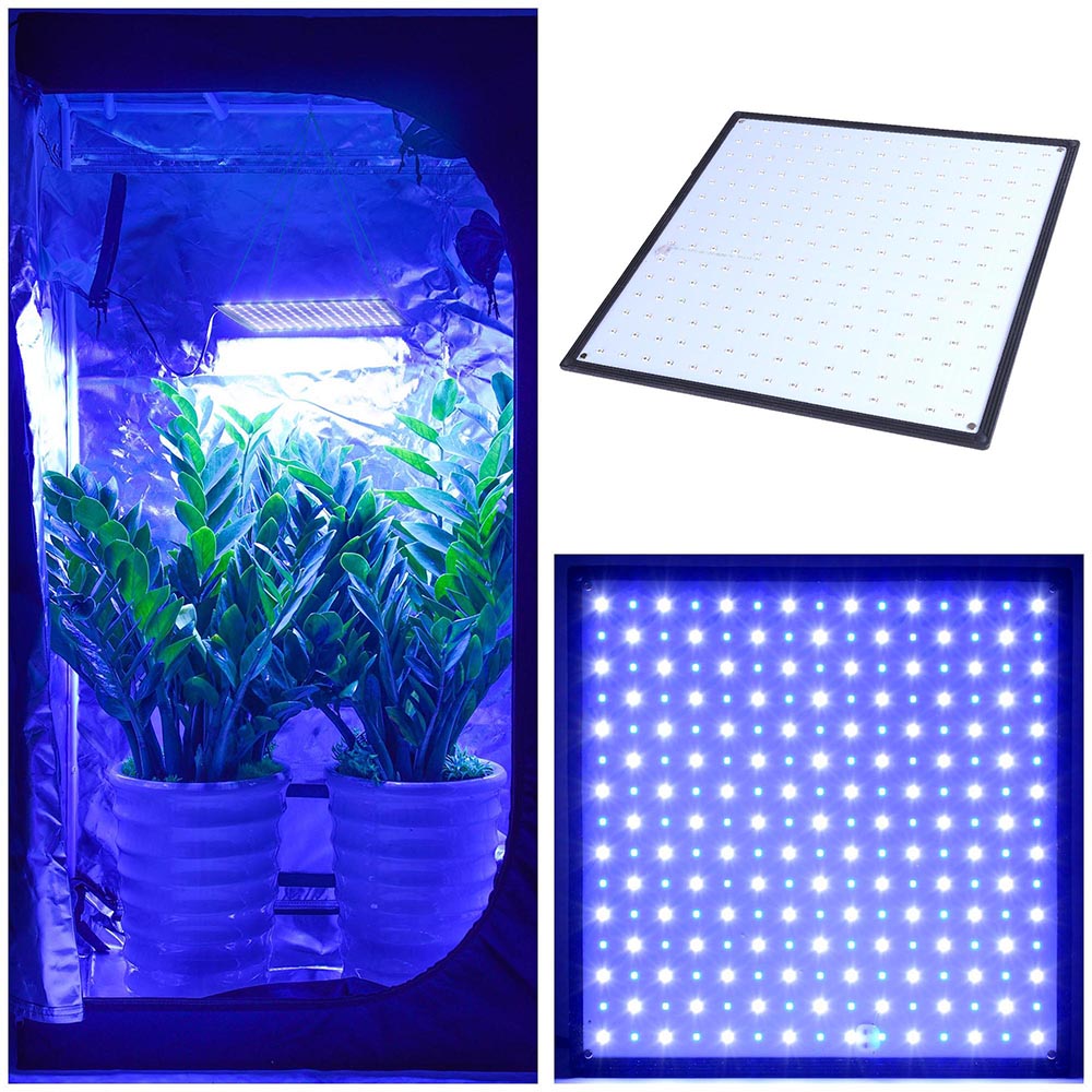 Yescom 225 Blue White LED Grow Light Indoor Plants Ultrathin Panel