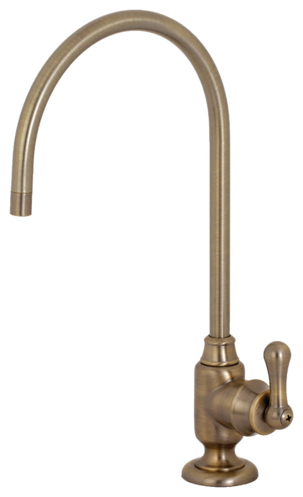 Kingston Brass KS519.AL Royale 1.0 GPM Cold Water Dispenser   Traditional   Hot Water Dispensers   by Buildcom  Houzz