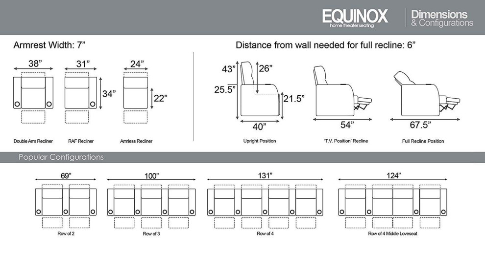 Seatcraft Equinox Home Theater Seating   Contemporary   Theater Seating   by Stargate Cinema  Houzz