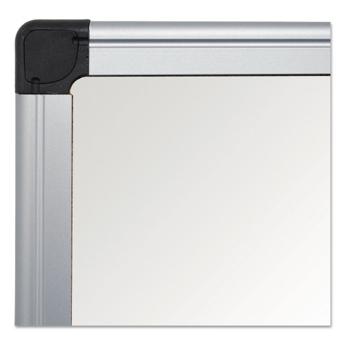 MasterVision Value Lacquered Steel Magnetic Dry Erase Board， 24 x 36， White， Aluminum Frame (MA0307170)