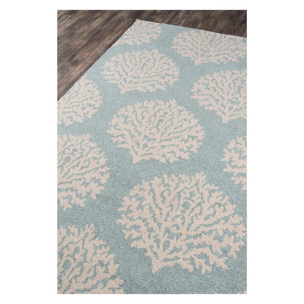 Veranda Clayton Damask Hooked Accent Rug Momeni