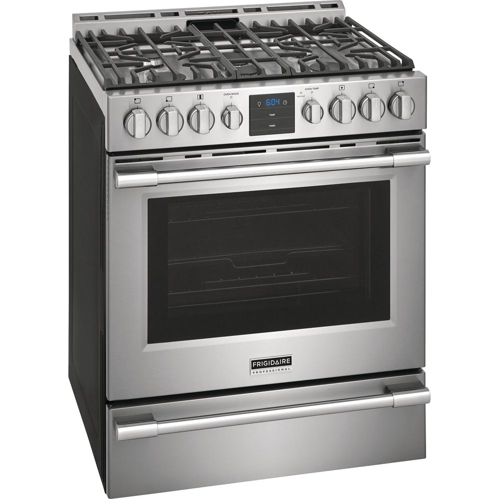 Frigidaire Professional 30-inch Freestanding Gas Range with Air Fry Technology PCFG3078AF