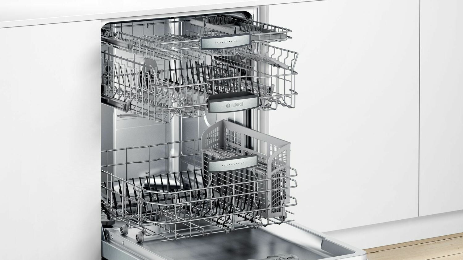 Bosch SHXM88Z75N 800 Series Dishwasher 24'' Stainless Steel Shxm88Z75N