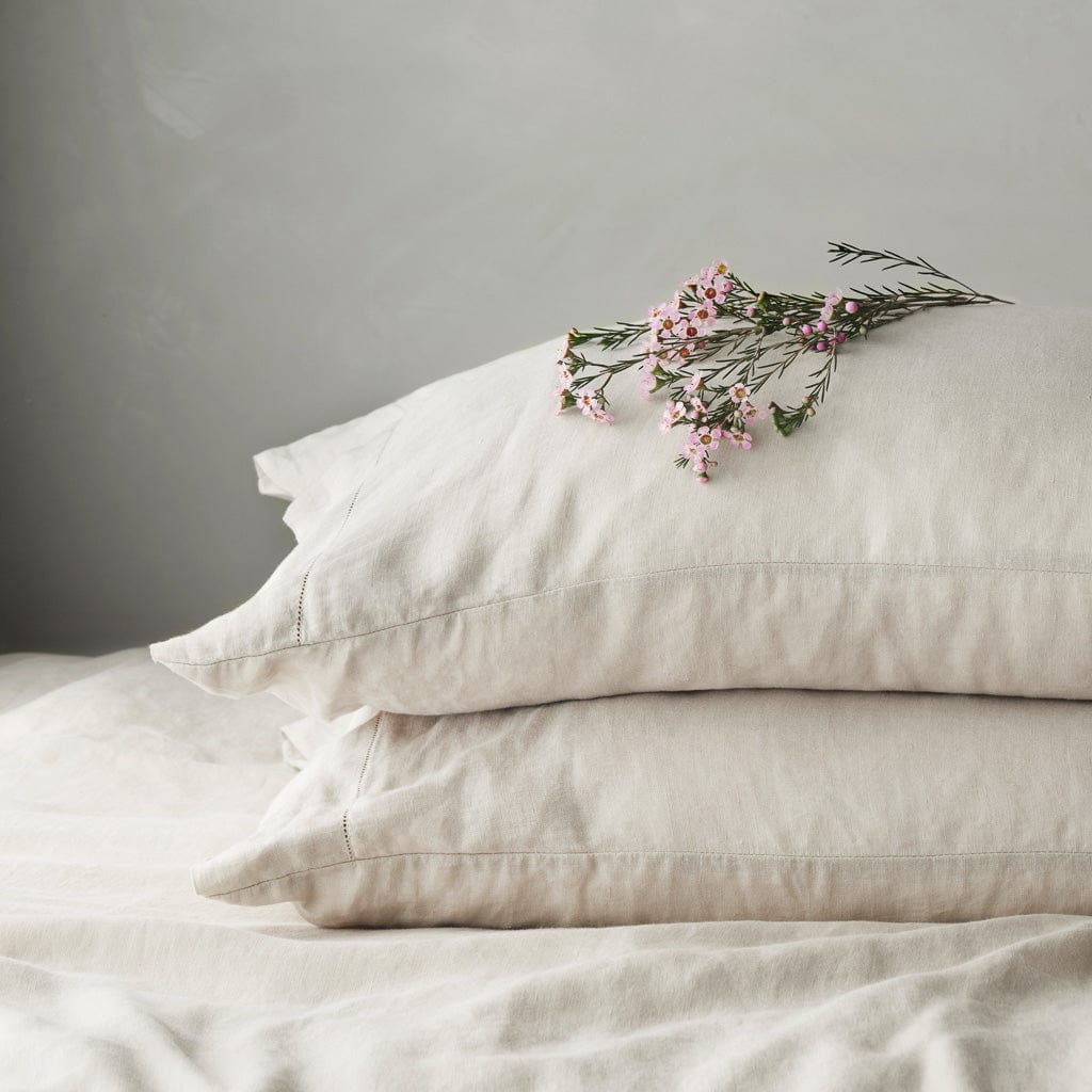 Stonewashed Linen Pillowcases