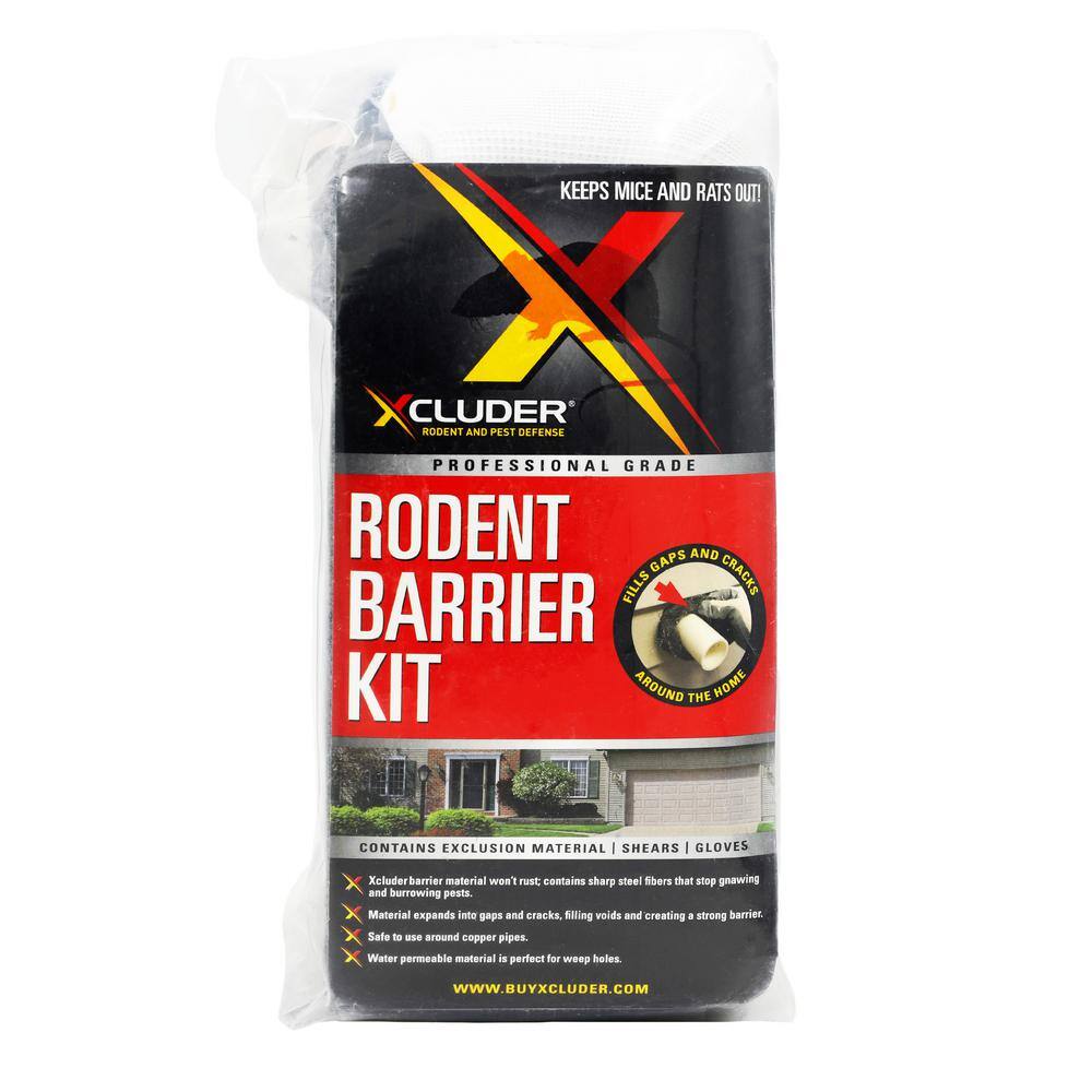 Xcluder Stainless Steel Wool Rodent Control Fill Fabric Large DIY Kit 162758A