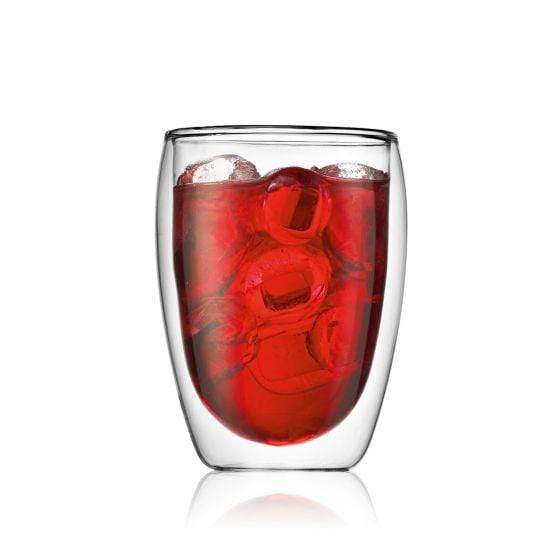 Bodum Pavina 12oz Double Wall Glass Two Piece Set