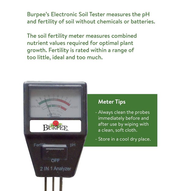 Burpee Electronic Soil Tester