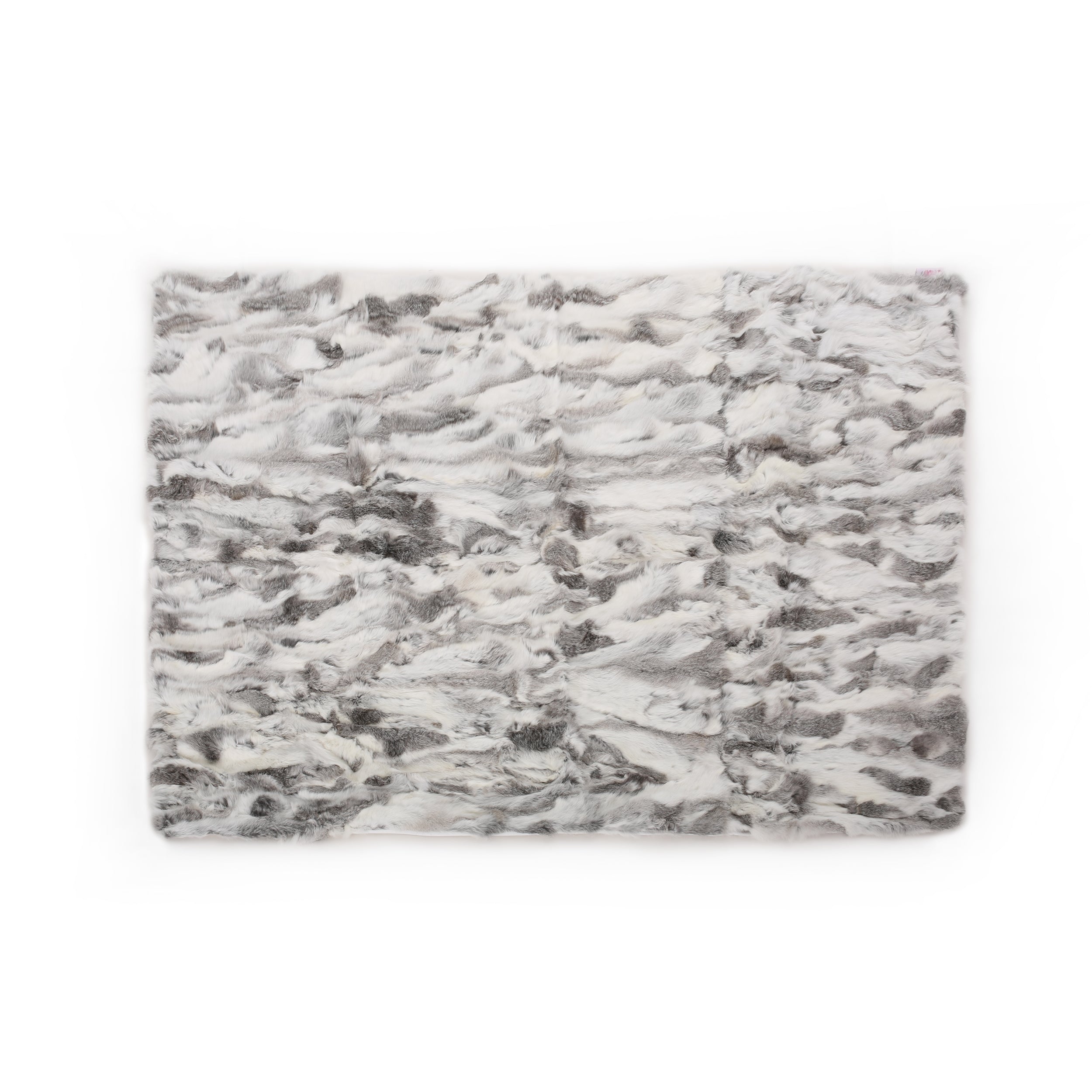 Lauren Glam Fur Throw Blanket