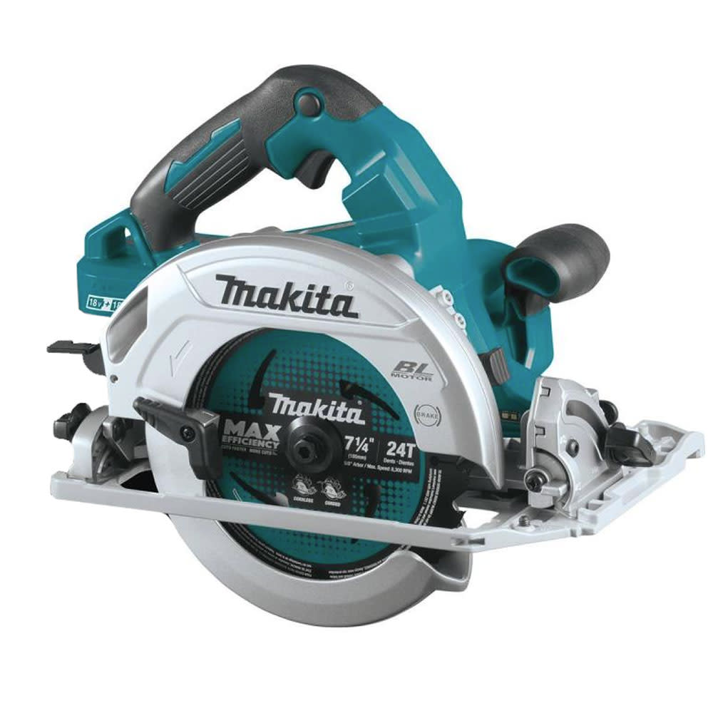 18V X2 LXT? Lithium-Ion (36V) Brushless Cordless 7-1/4” Circular Saw with Guide Rail Compatible Base， Tool Only ;