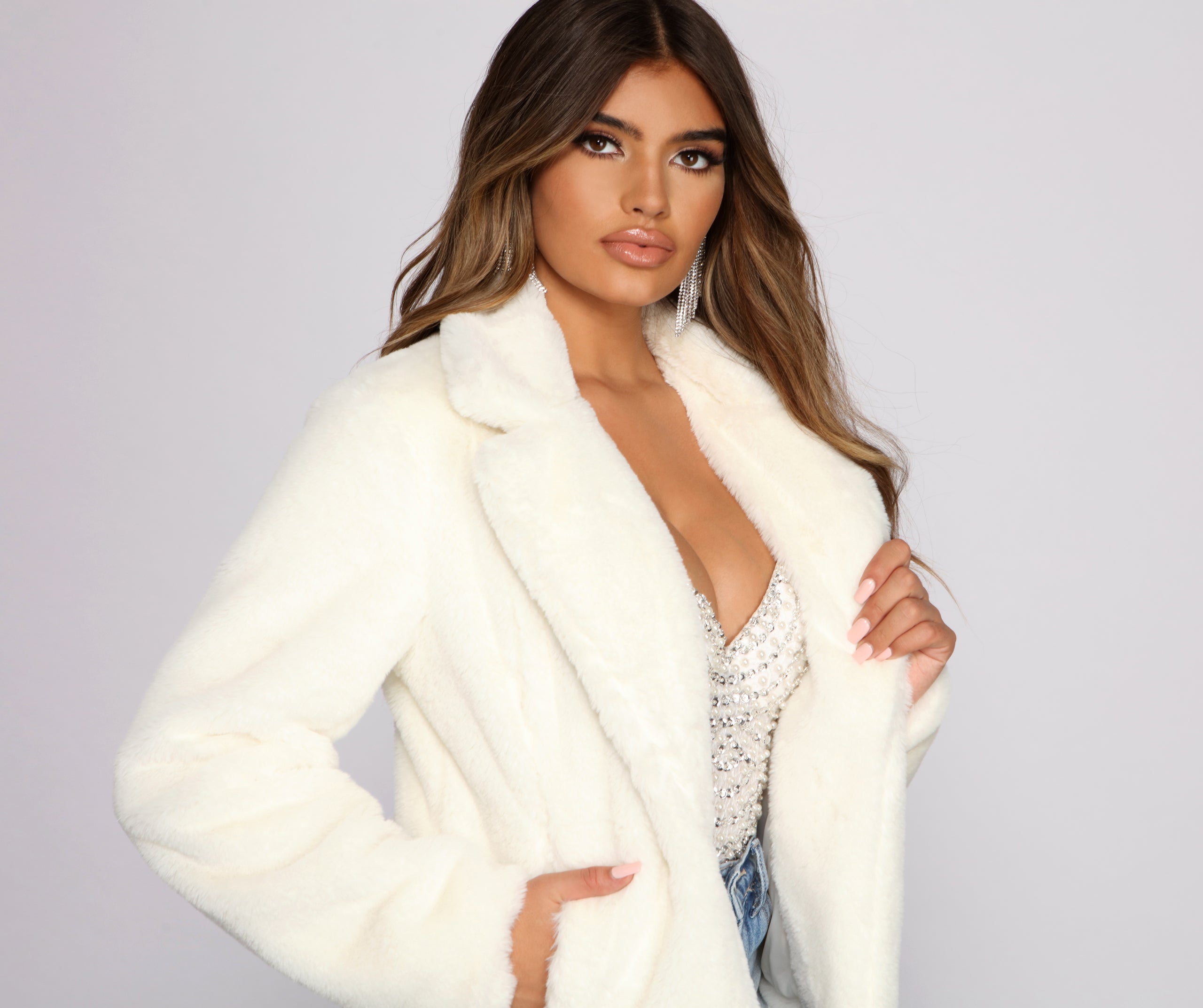 Cuddle Weather Faux Fur Jacket