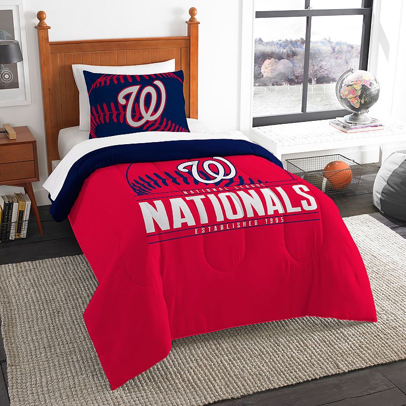 Washington Nationals Grand Slam Twin Comforter Set by The Northwest