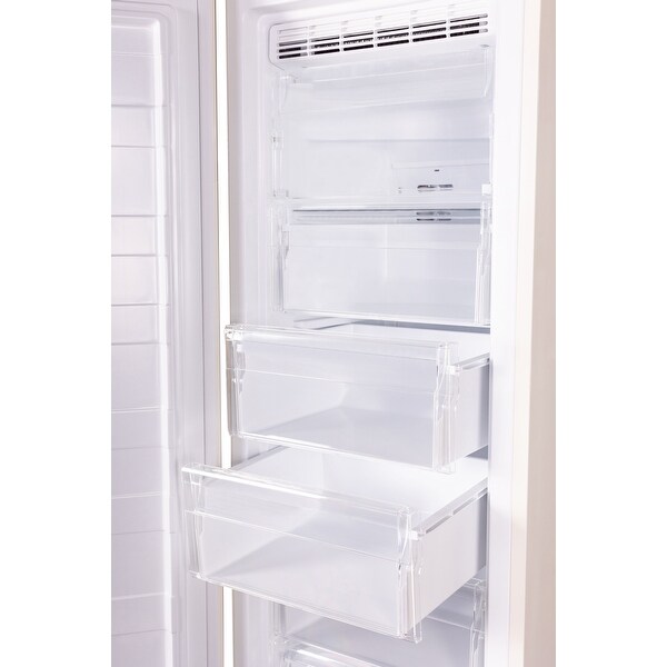 24 in. Classic 8.3 Cu. FT. Frost Free Retro Upright Freezer