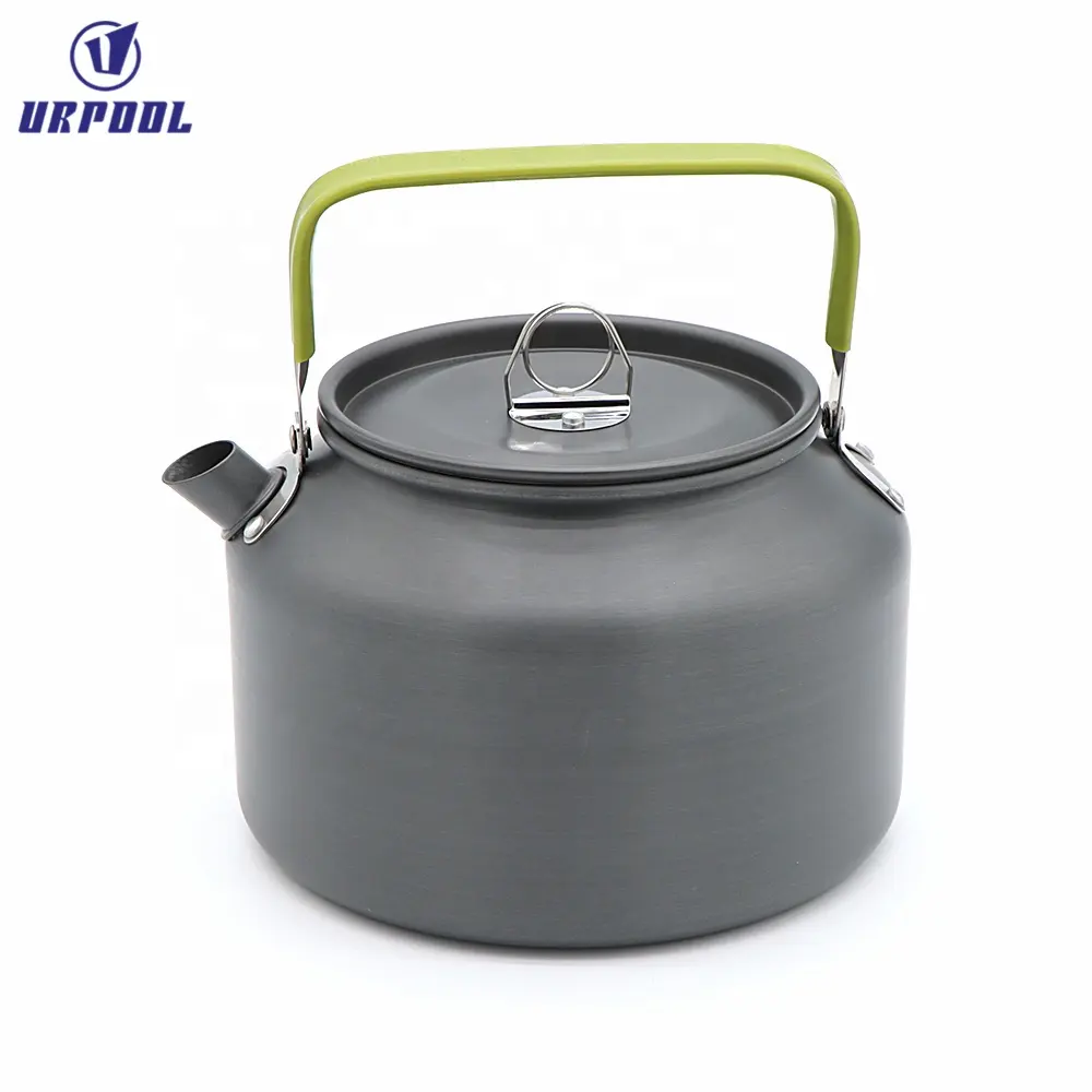 Camping Kettle 1.8L/1.6L Aluminum oy Open Campfire Coffee Tea Pot Fast Heating Outdoor Gear Great for Boiling Water