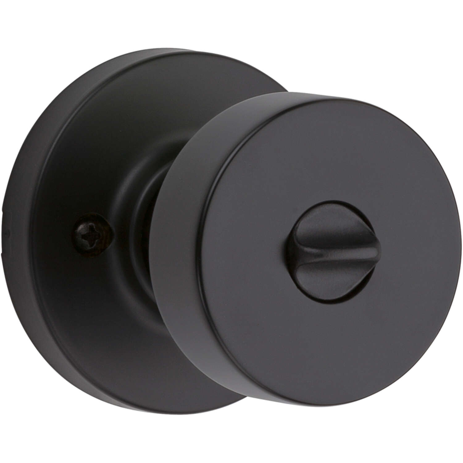 Kwikset Signature Series Pismo Iron Black Knob Right or Left Handed