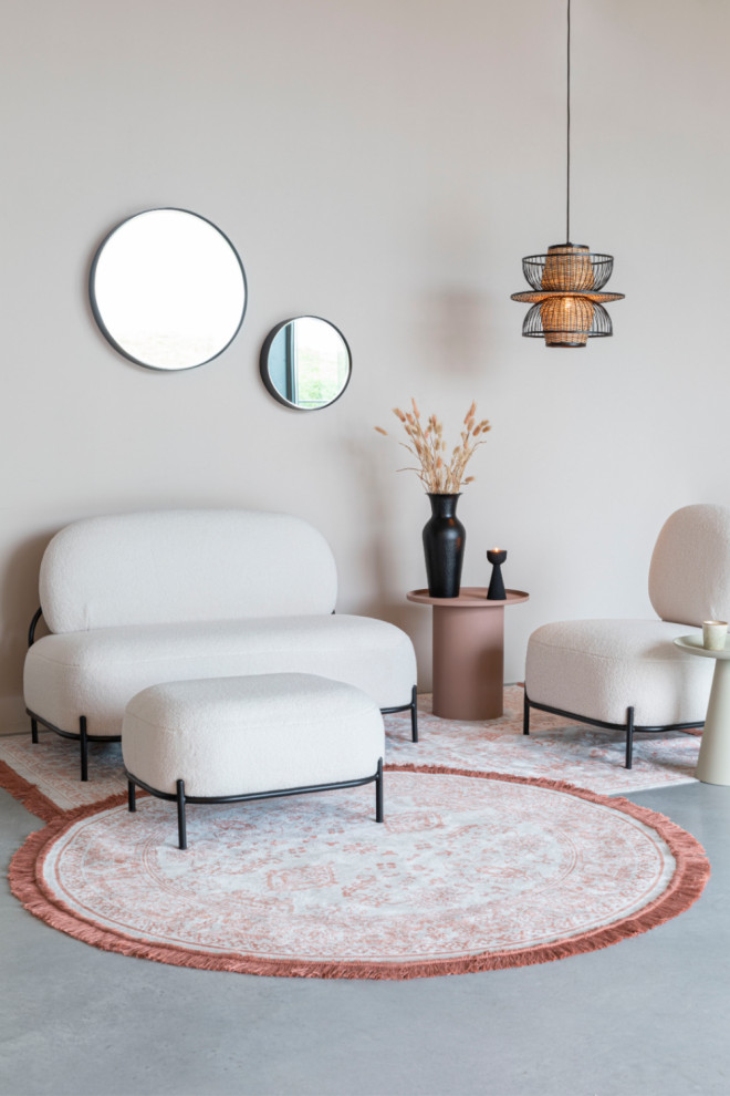 White Modern Lounge Chair  DF Polly   Midcentury   Armchairs And Accent Chairs   by Oroa   Distinctive Furniture  Houzz