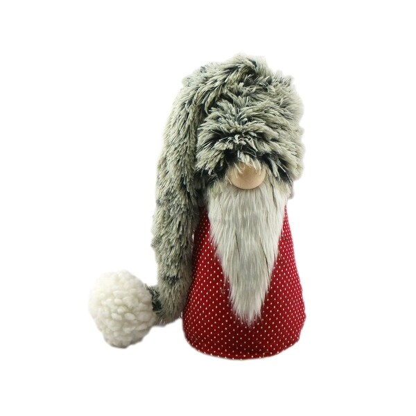 Dotted Christmas Gnome Figurine