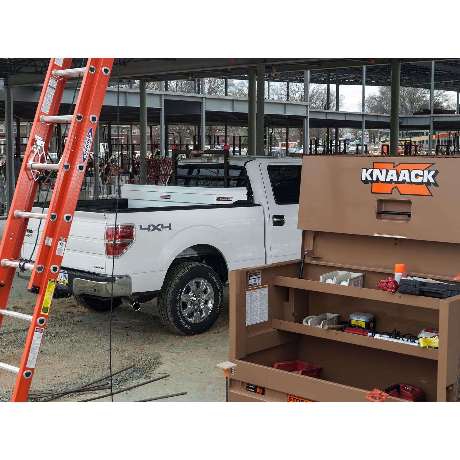 Werner 28-foot Fiberglass Extension Ladder Type IA 300 lb. capacity