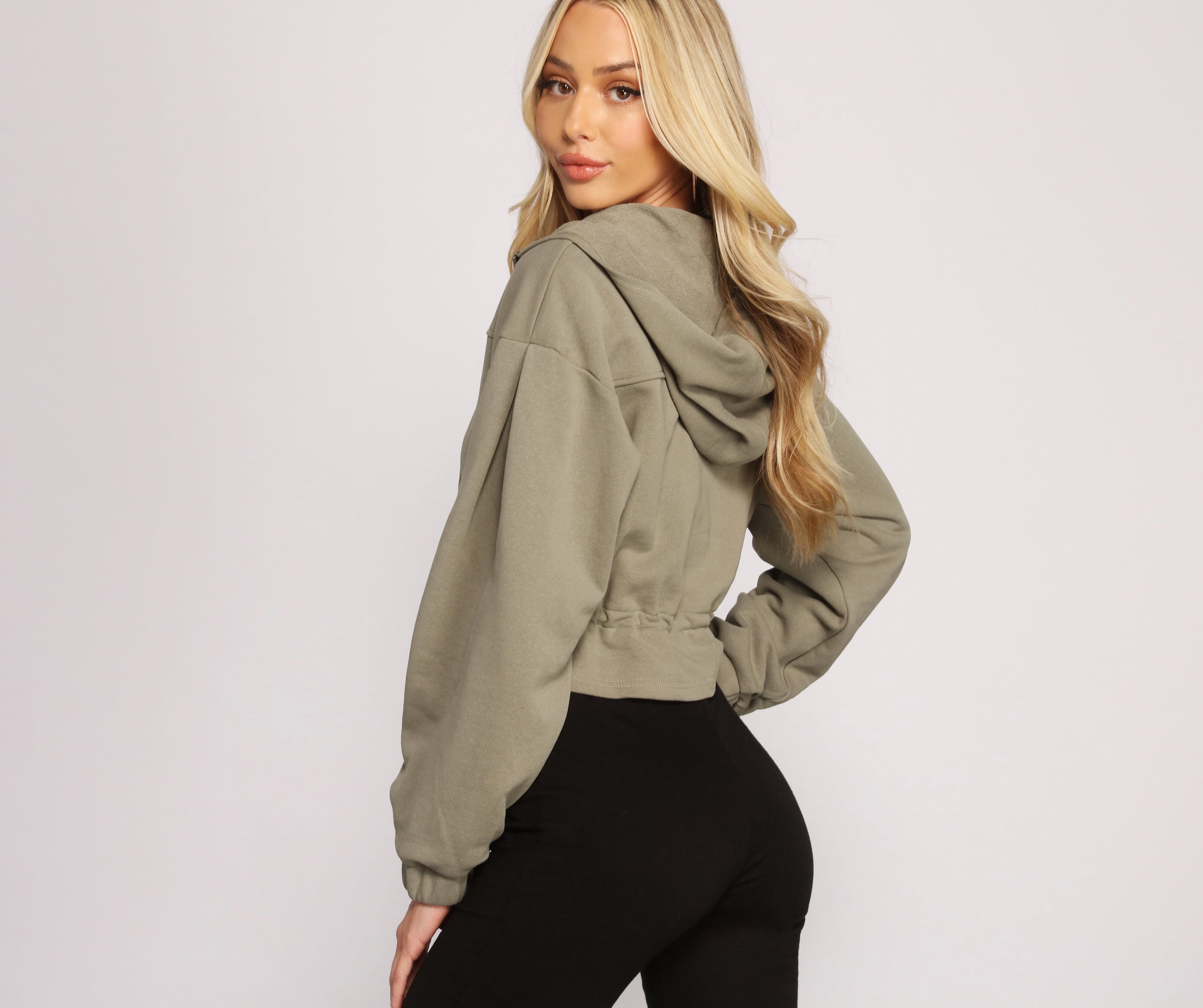 Zipped In Basics Cropped Jacket