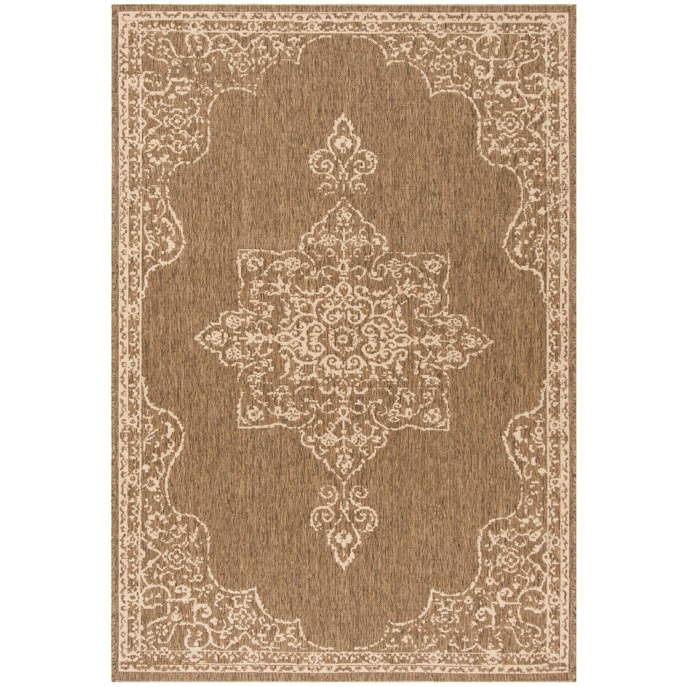 SAFAVIEH Beach House Winona Indoor/ Outdoor Waterproof Patio Backyard Rug