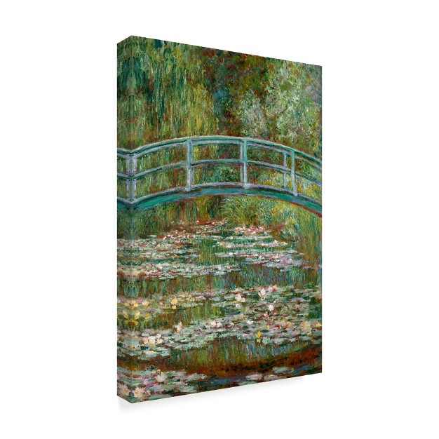 Trademark Fine Art claude O Monet x27 bridge Over A Pond Of Water Lilies x27 Canvas Art