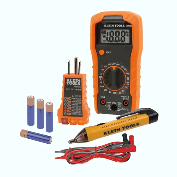 Klein Tools Test Kit with Multimeter