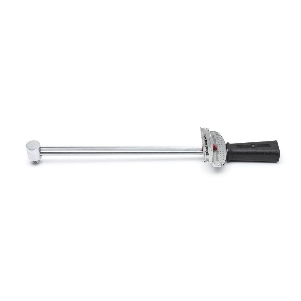 GEARWRENCH 12 in. Drive 0-150 ft.lbs. Beam Torque Wrench 2957N