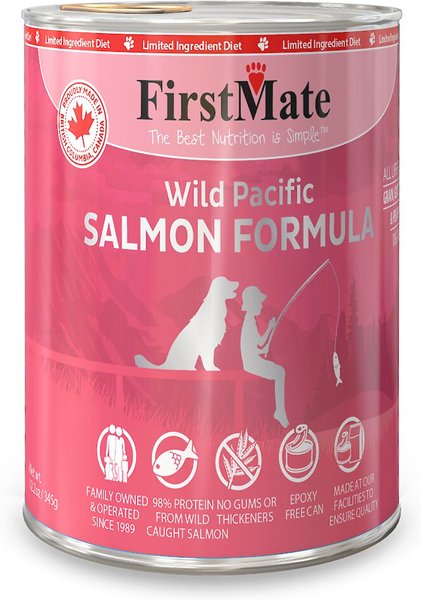 Firstmate Salmon Formula Limited Ingredient Grain-Free Canned Dog Food