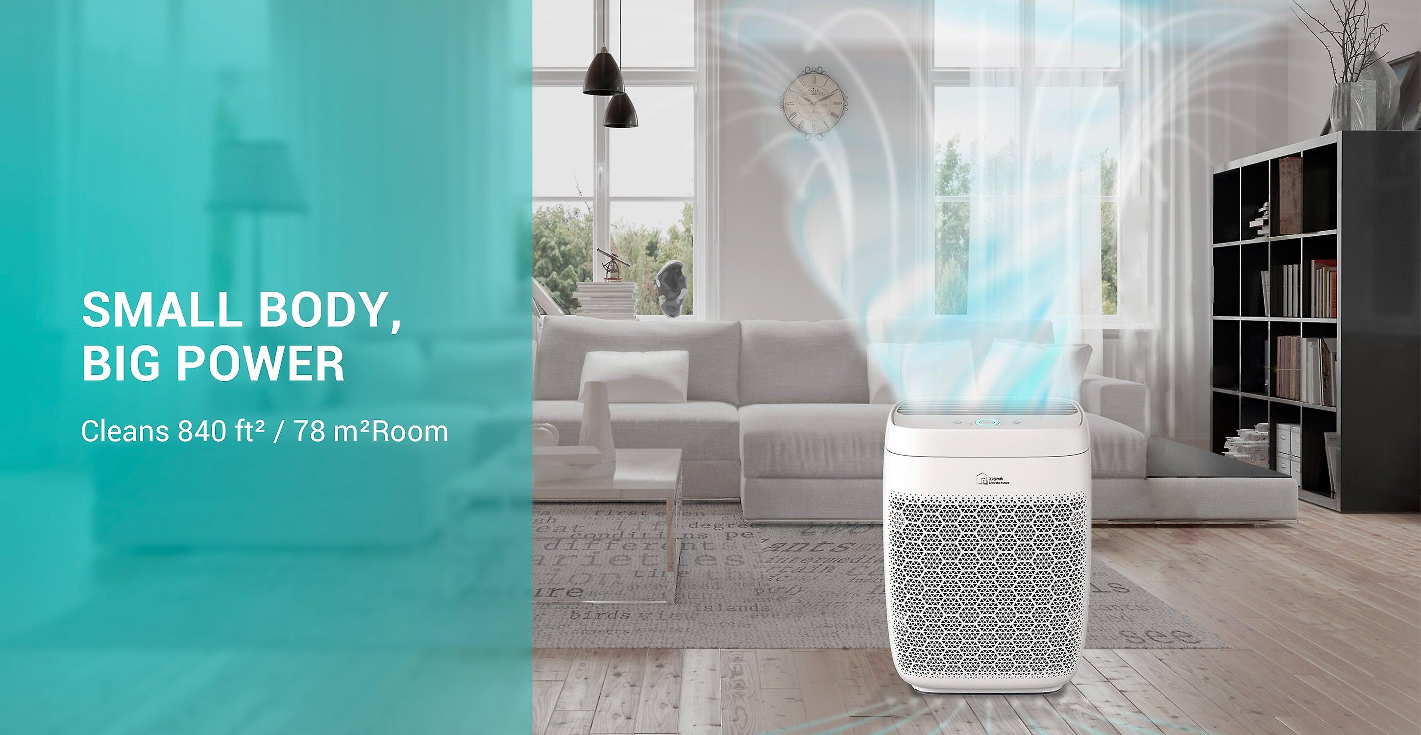 Zigma Aerio 300 - Smart wi-fi air purifier for the home