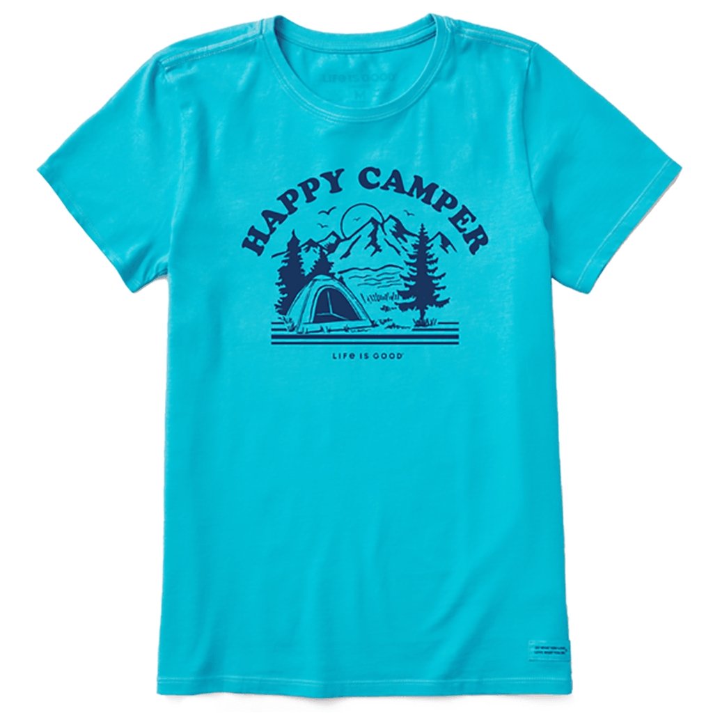 Life Is Good  Women's Happy Camper Crusher Tee