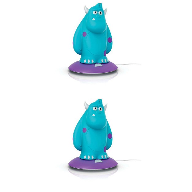 Philips Disney Monsters Inc Sulley Kid Portable Nightlight Friend 2 Pack