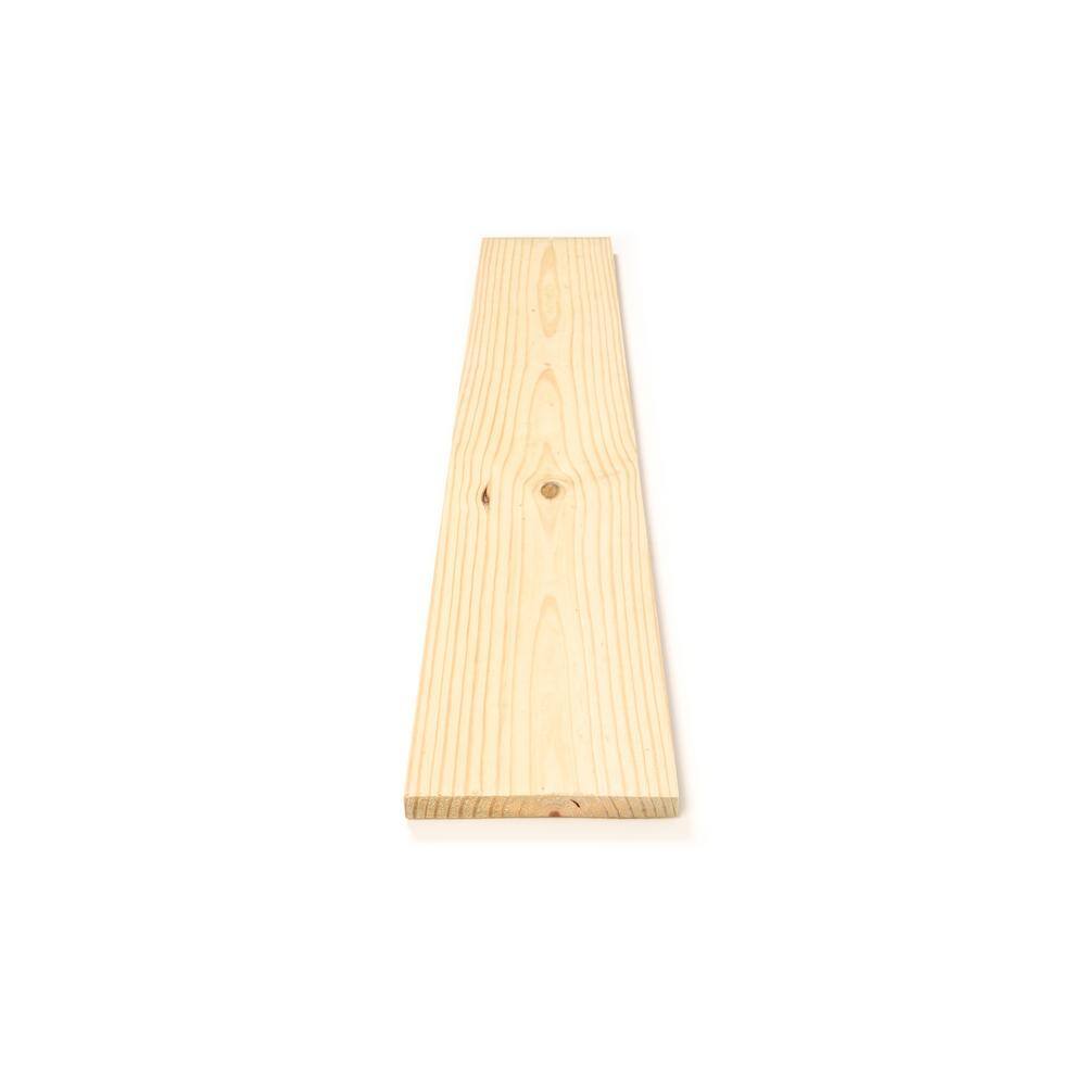 WeatherShield 1 in. x 8 in. x 8 ft. Ground Contact Pressure-Treated Board Southern Yellow Pine Lumber 253936