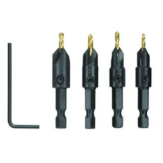 RYOBI SpeedLoad+ 5-Piece Power Groove Countersink Drill Bit Set AR2008G