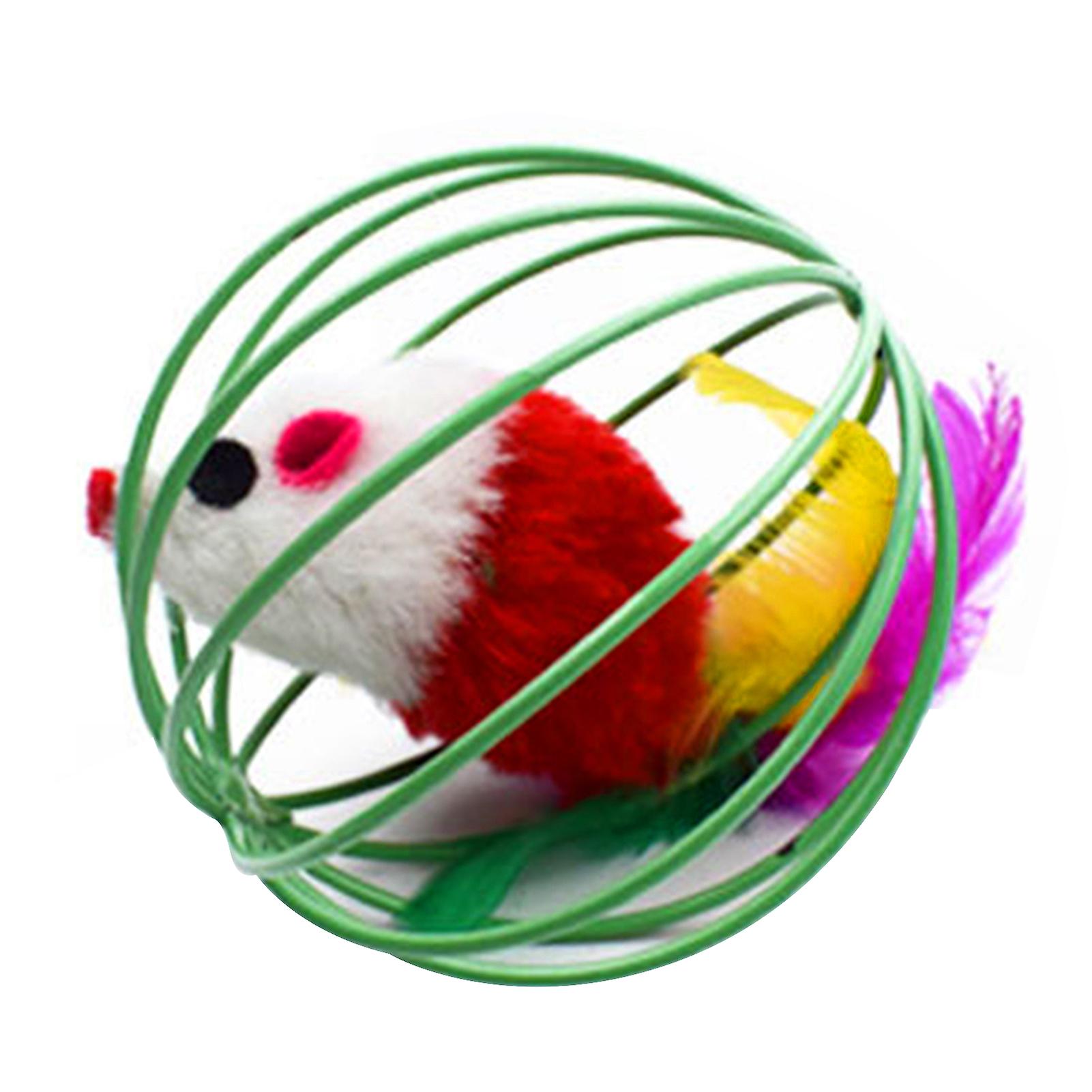 1 Cat Ball Toys Random Color