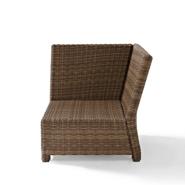 Bradenton Outdoor Wicker Sectional Corner Chair Crosley