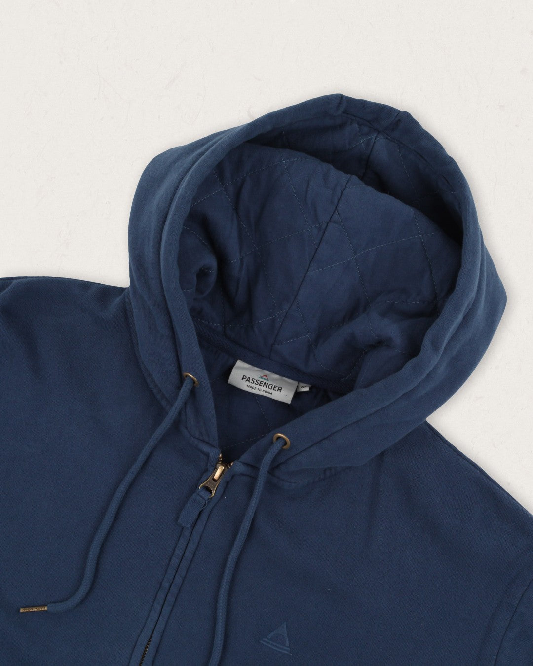 Escape Full Zip Hoodie - Dark Denim