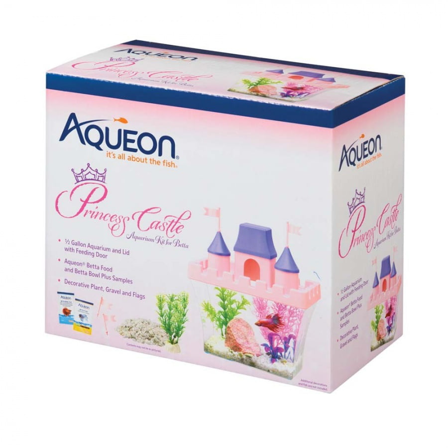 Aqueon 1 count Princess Castle Aquarium Kit for Betta