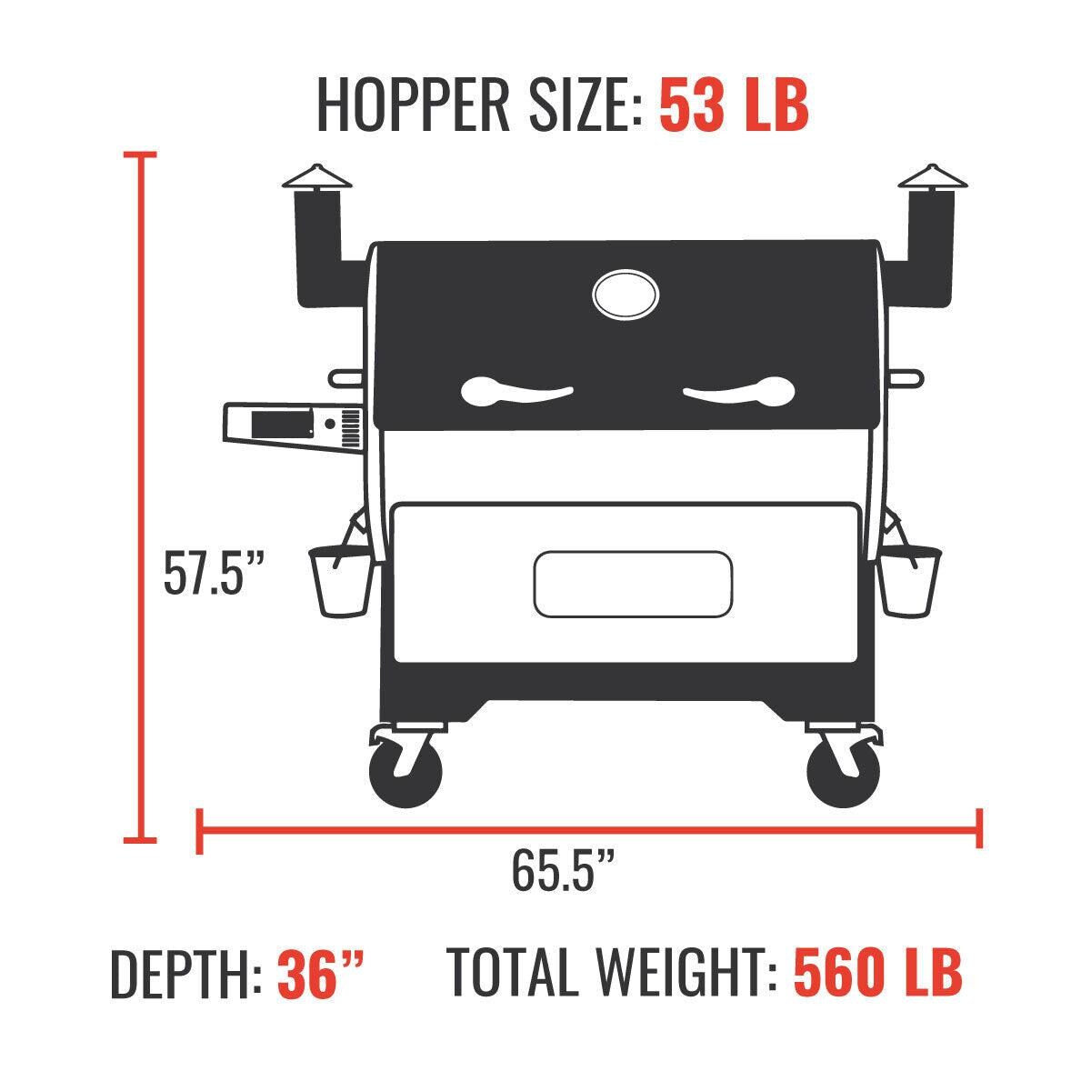 recteq RT-2500 BFG Wood Pellet Grill