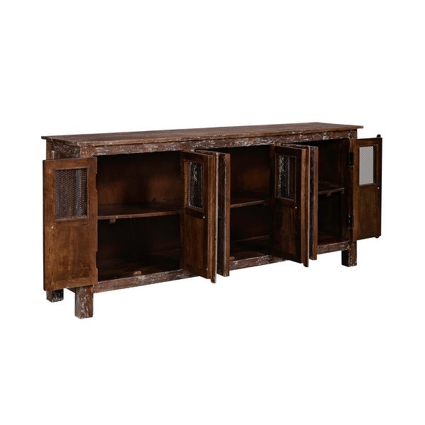 Ruston Antique Clay 70 Inch Accent Entertainment Console