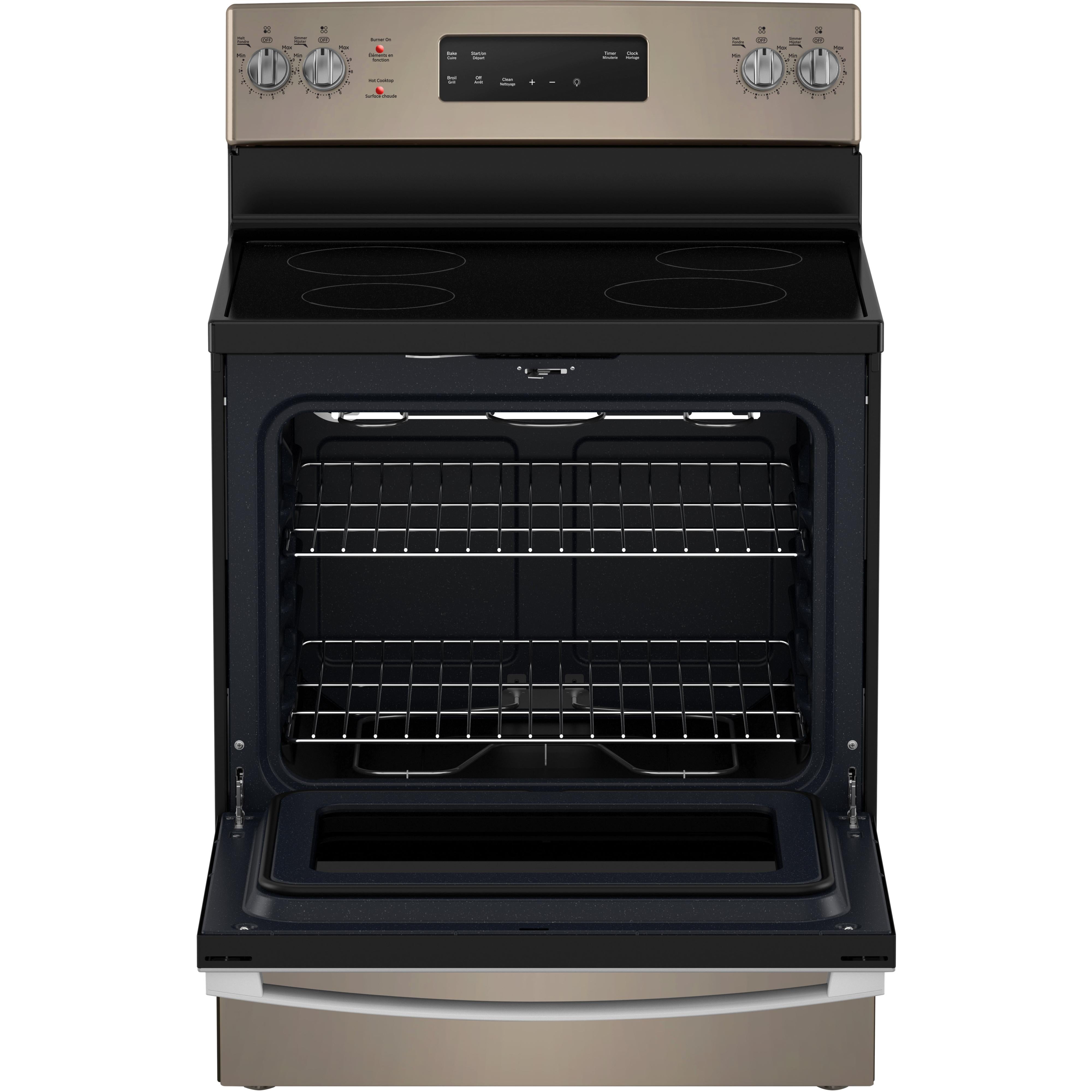 GE 30-inch Freestanding Electric Range JCB630ETES