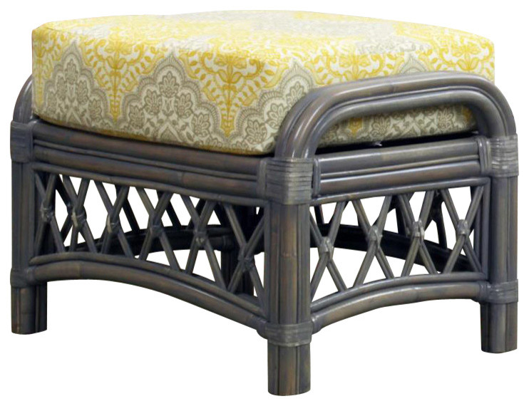 Nadine Ottoman   Tropical   Footstools And Ottomans   by South Sea Outdoor Living  Houzz