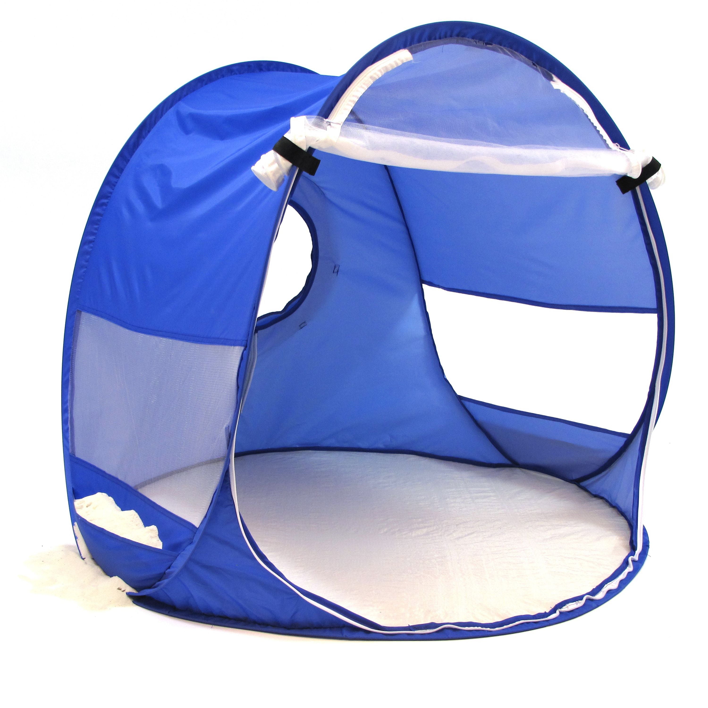 Beach Baby® Portable Pop up Shade Dome Tent， Blue Color