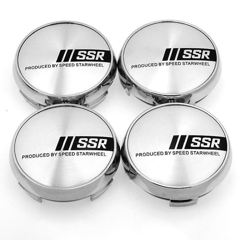 Cardiy 4pcs 65mm Jdm Ssr Wheel Center Hub Caps Ssr Racing Wheels Cap Car Sport Rim Cover 60mm Clip