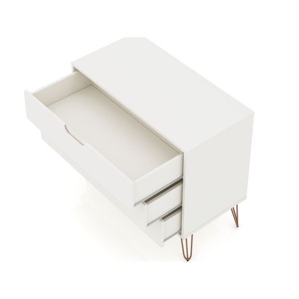 Rockefeller Dresser in White