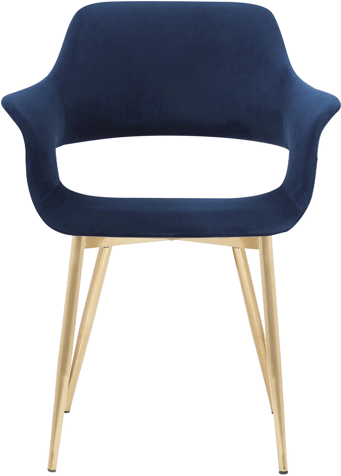 Gigi Blue Dining Room Arm Chair (Set of 2)