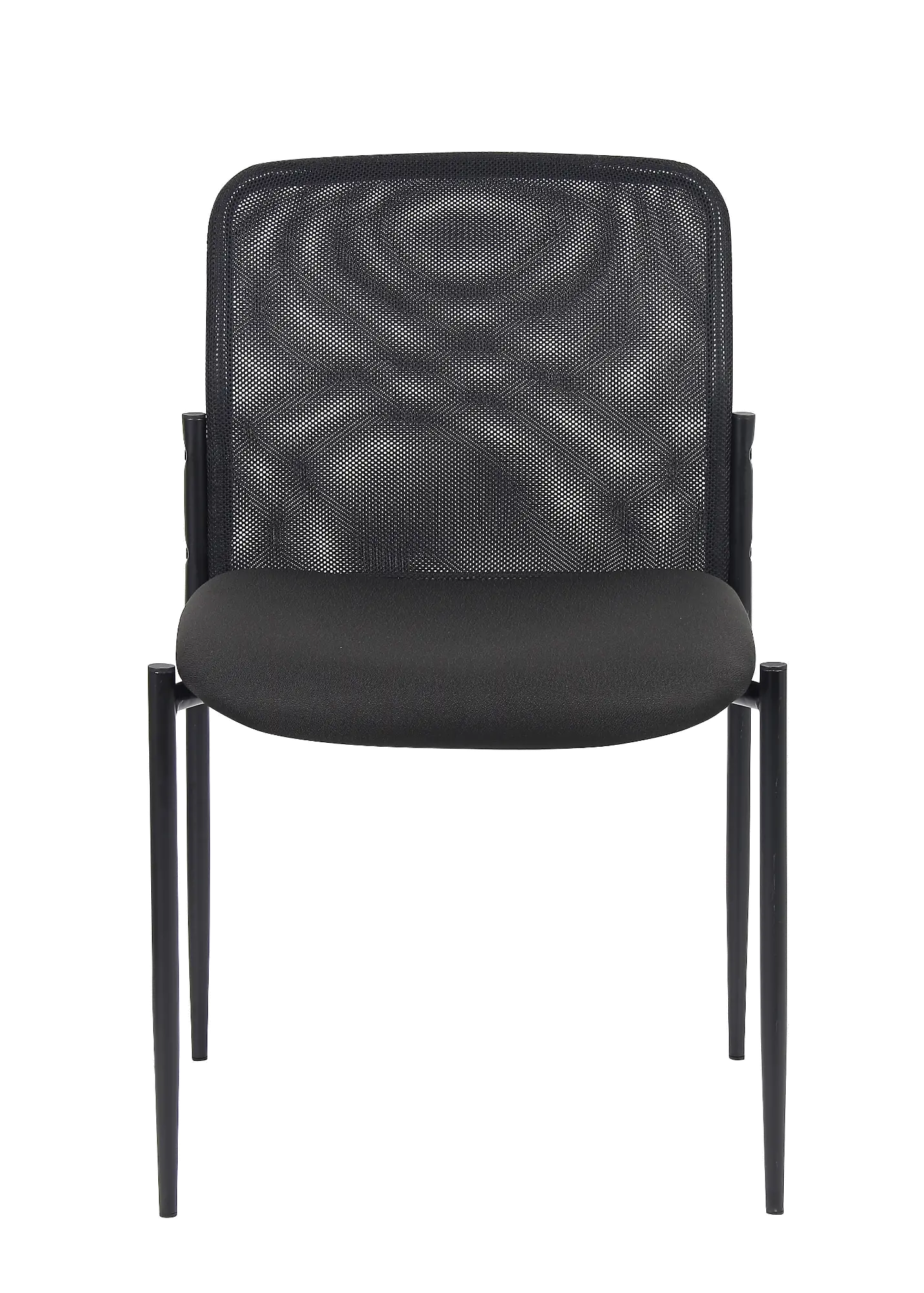 Boss Black Mesh Guest Office Chair