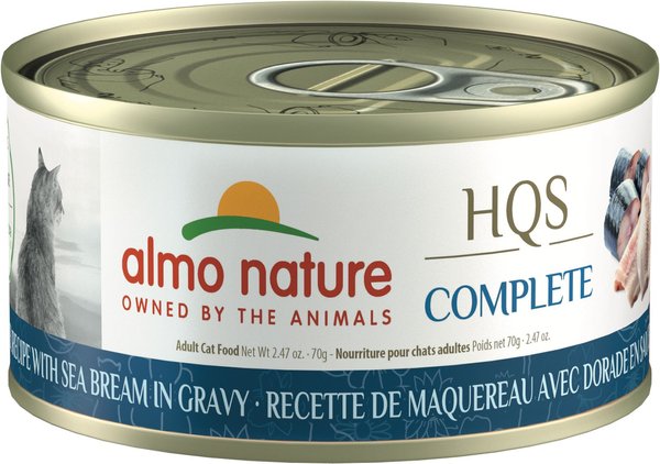 Almo Nature Complete Mackerel with Sea Bream Grain-Free Canned Cat Food